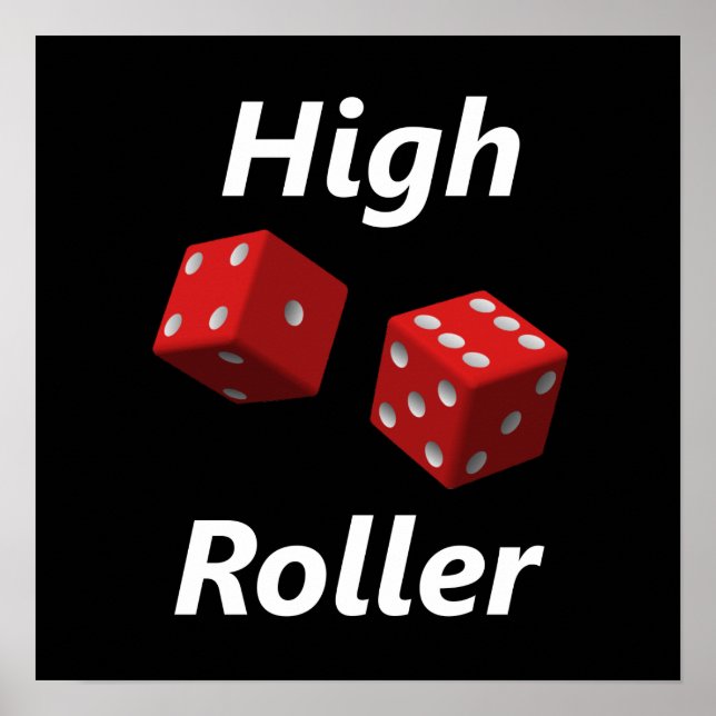 Póster High Roller (Frente)