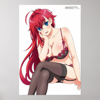 Póster High School DxD  Rias Gremory