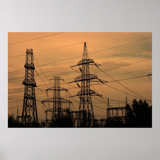 Póster High Voltage (Frente)