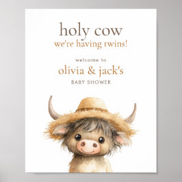 Póster Highland Holy Cow: Bienvenidos a Baby Shower de ge