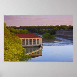 Póster Highland Park Powerhouse and Dam