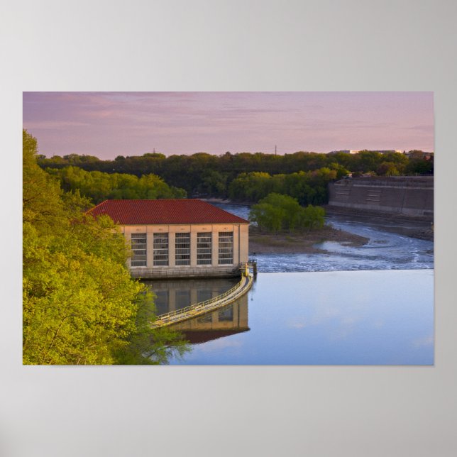Póster Highland Park Powerhouse and Dam (Frente)