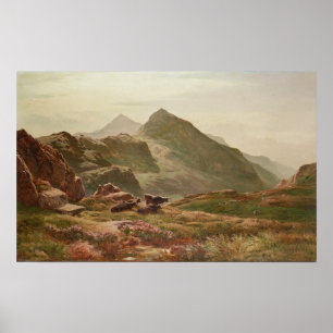 Póster Highland scene