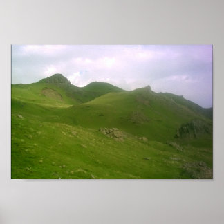 Póster Highlands escocesas - versión ligera