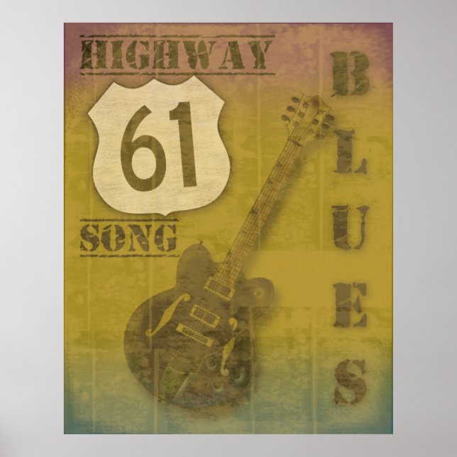 Póster Highway 61 Blues (Frente)