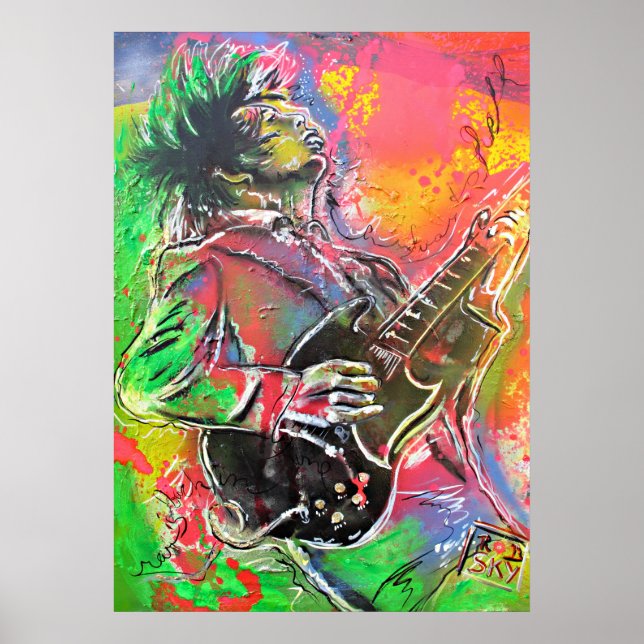 Póster Highway to claro - of the feel music by RobSky (Frente)