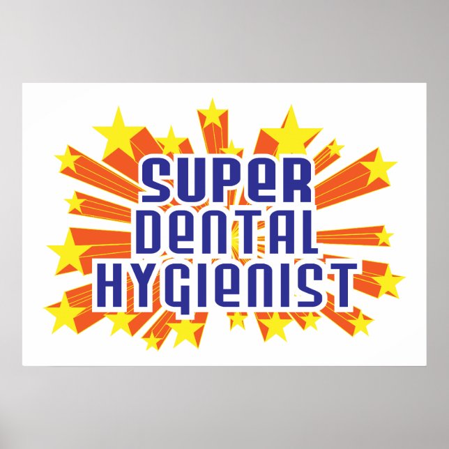 Póster Higienista Super Dental (Frente)