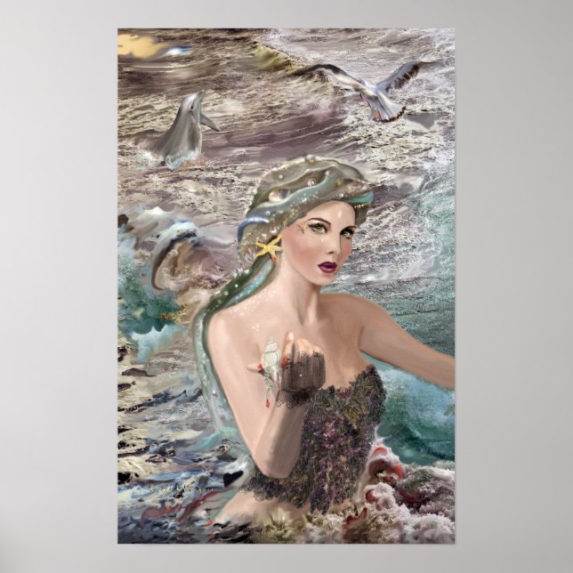 Póster ¡Hija de Oceano! (Frente)