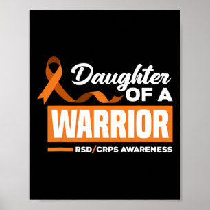 Póster Hija De Un Guerrero Que Apoya A Rsd Crps A
