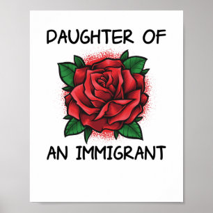 Póster hija de un inmigrante