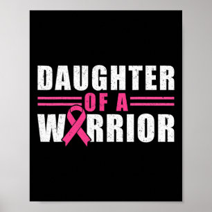 Póster Hija De Un Mes De Concienciación Sobre El Cáncer D