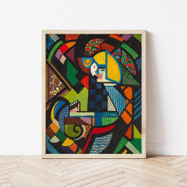 Póster Hija en un balancín | Henry Lyman SaŪen