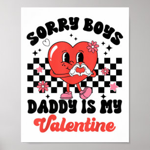 Póster Hija Lo Siento Muchachos Papi Es Mi Bebé De San Va