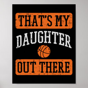 Póster Hija Por Ahí, Baloncesto Orgullosa De Mamá Málaga