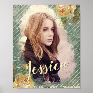 Póster Hija romántica o Rosa de Novia