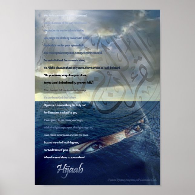 Póster Hijaab (Frente)