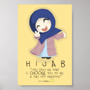 Póster Hijab es libertad