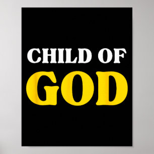 Póster Hijo De Dios, Amado Bendito, Fe Cristiana