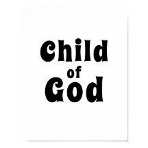 Hijo de Dios Negrita Cita de letra negra