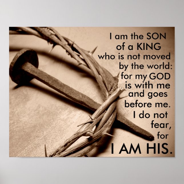 Póster Hijo de un rey (Frente)