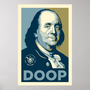Póster Hijos de Ben - "Ben poster de Franklin Doop"