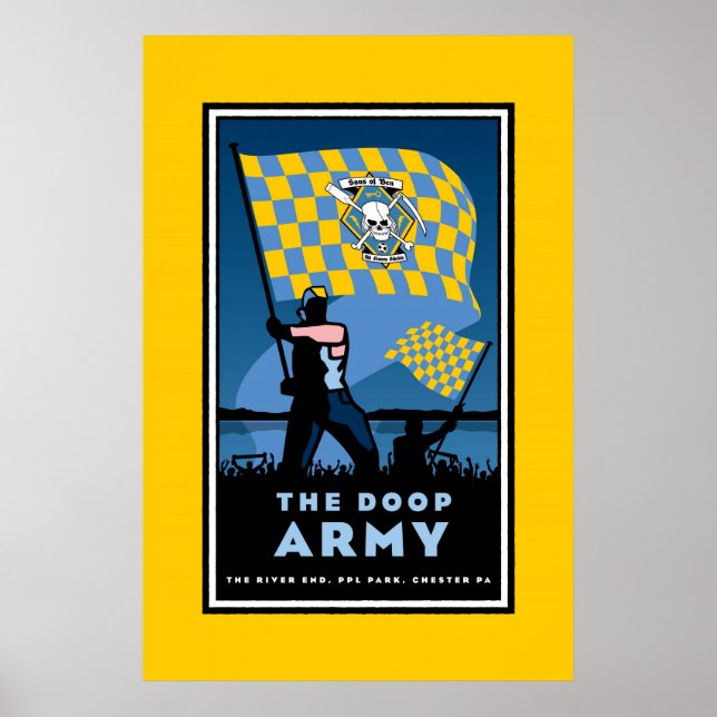 Póster Hijos de Ben - Poster del ejército Doop (Frente)