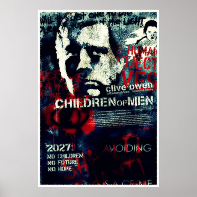 Póster Hijos De Hombres (Frente)