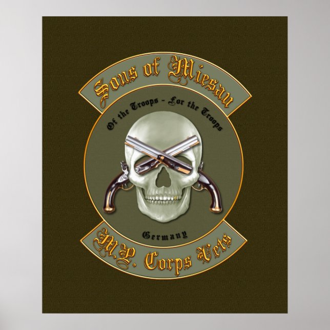 Póster Hijos de Miesau (Frente)