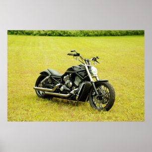 Póster ¡Hijos del lanzamiento de la motocicleta de la