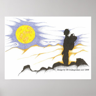 Póster Hiker Poster