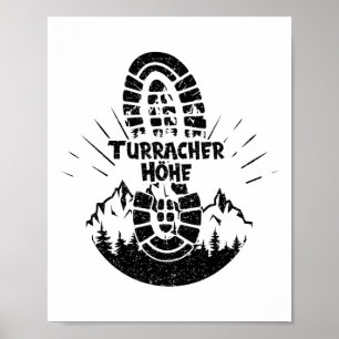 Póster Hiker Turracher Höhe Kärnten Austria Vacaciones