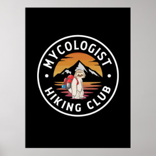 Póster Hiking My Cologist Hiking Club