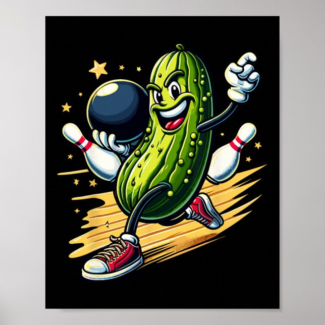 Póster Hilarious Bowling Pickle (Frente)