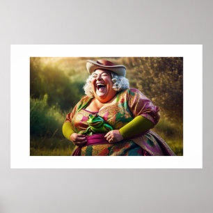 Póster Hilda y su rana
