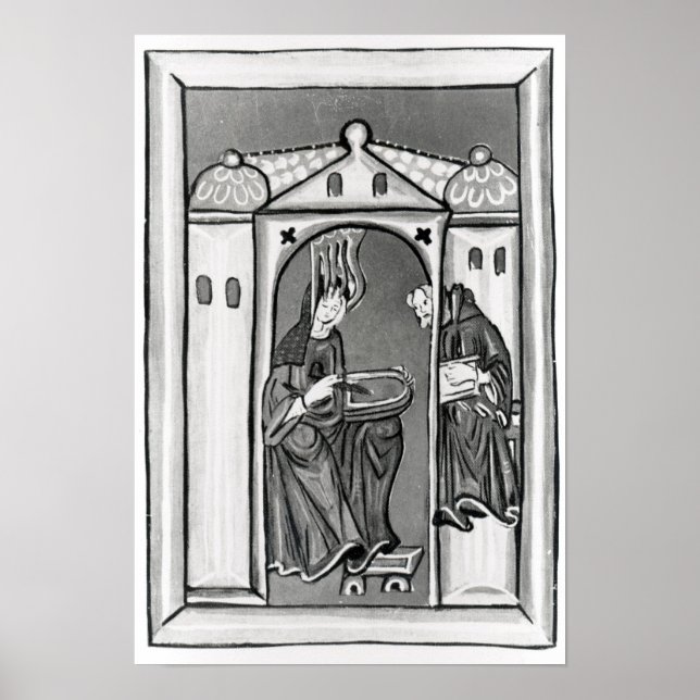 Póster Hildegard de Bingen (Frente)