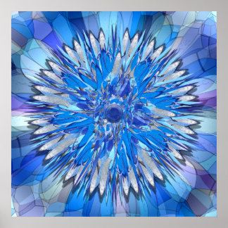 Póster Hildegarde -- Floral Disk