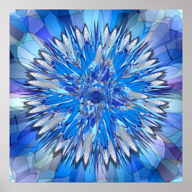 Póster Hildegarde -- Floral Disk (Frente)