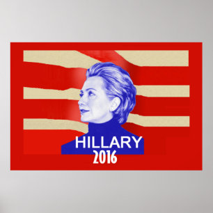 Póster Hillary Clinton 2016