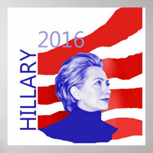 Póster Hillary Clinton 2016