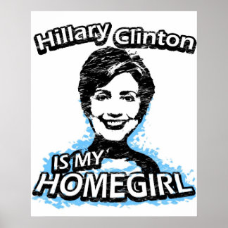 Póster Hillary Clinton es mi hija