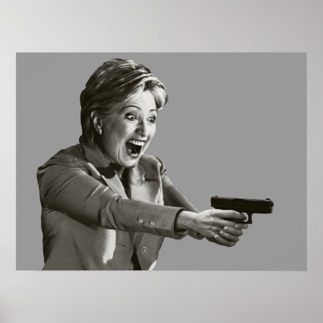 Póster Hillary Shooter (Frente)