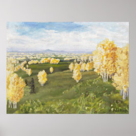 Póster Hills del Norte de Aspen: