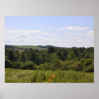 Póster Hills of Pennsylvania