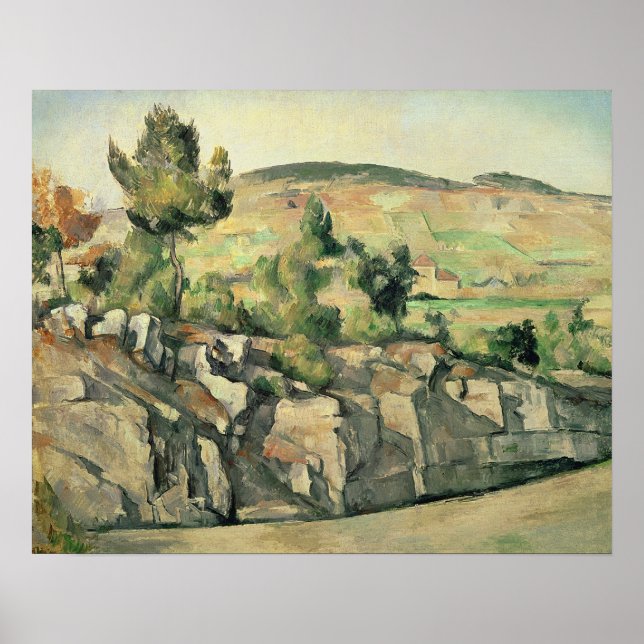 Póster Hillside in Provence, c.1886-90 (Frente)