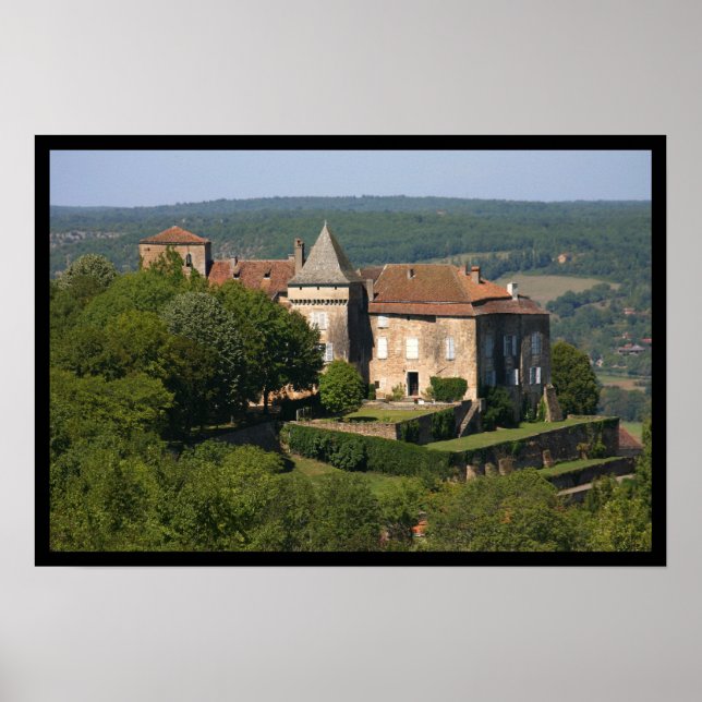 Póster Hilltop Chateau (Frente)