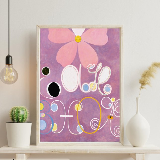 Póster Hilma af Klint - El número 5 más grande (Subido por el creador)