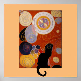 Póster Hilma af Klint, "Ellos son los principales protago