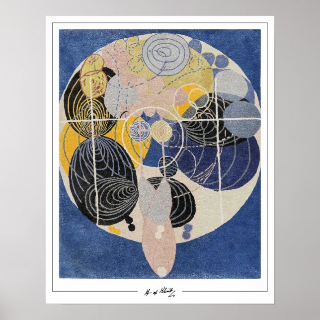 Póster Hilma af Klint Fine Art #17 (Frente)