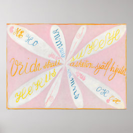 Póster Hilma af Klint - The Eros Series, nr. 5