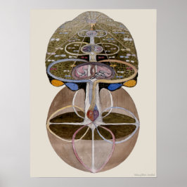 Póster Hilma af Klint - Tree of Knowledge, No. 1